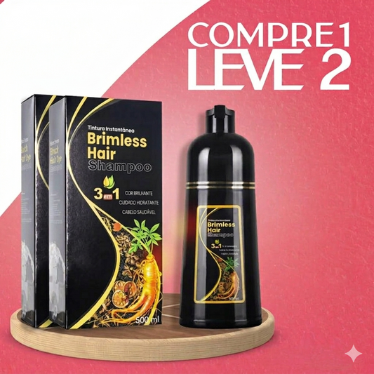 [COMPRE 1 LEVE 2] Shampoo Brimless Botânico Natural 3 em 1 (Dura Até 6 Meses!)