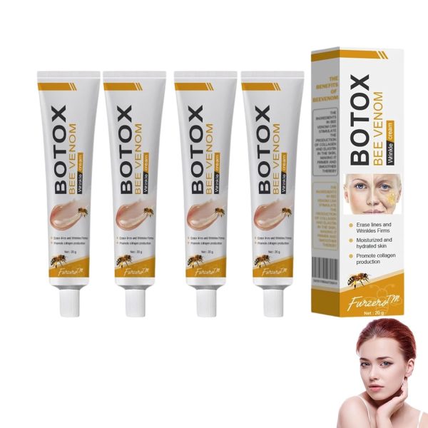 Creme para tratamento instantâneo de rugas com veneno de abelha e botox